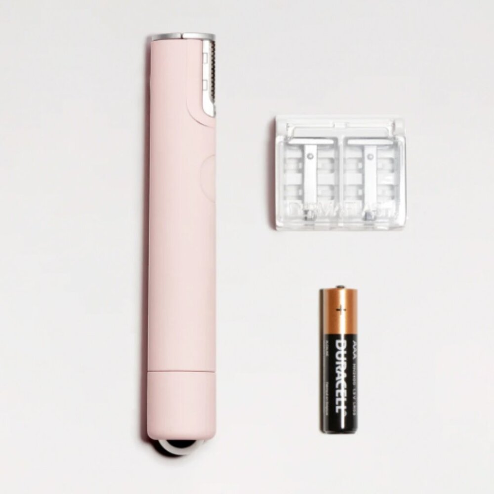 NIB DERMAFLASH Mini Sonic Touch-Up Wand Precision Peach Fuzz Removal Device - Picture 2 of 7